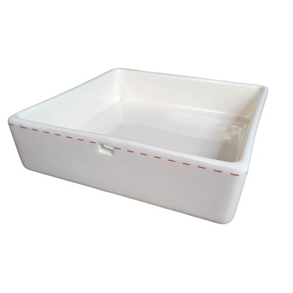 Rae Dunn Artisan Collection Magenta *MISSING Weight Charm Napkin Holder - Picture 1 of 5